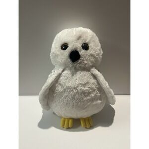 Wizarding World of Harry Potter White Owl HEDWIG Plush 13" Glitter Eyes